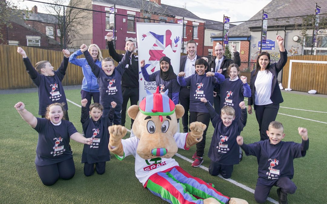 Commonwealth challenge set for Active Mile event as SPAR renews sponsorship of Lancashire School Games for 15th year