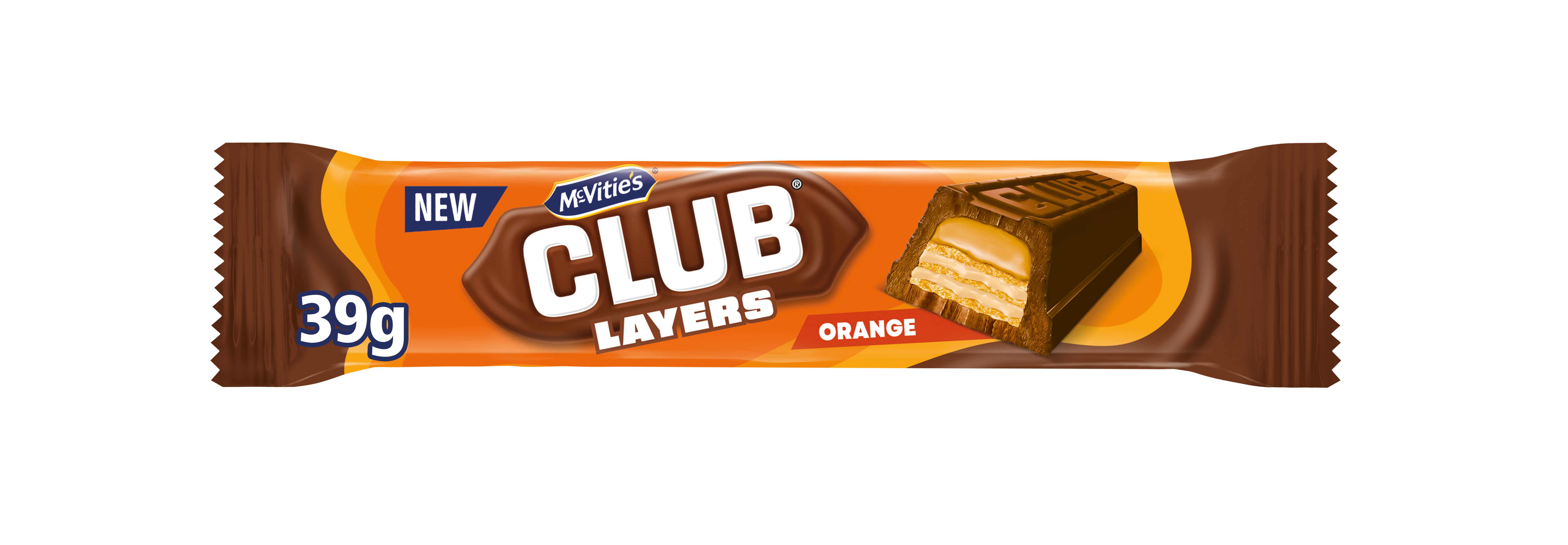 ClubLayersOrangePACKSHOT McVitie's Club Layers