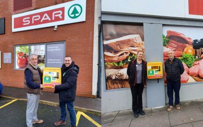 Southport Saviours and SPAR team up to improve defibrillator access