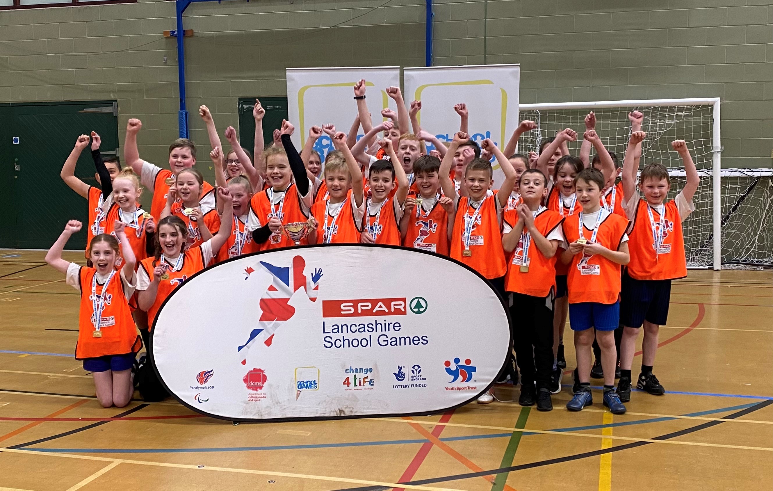 Blackpool hosts first indoor athletics events in three years as SPAR Lancashire School Games continue