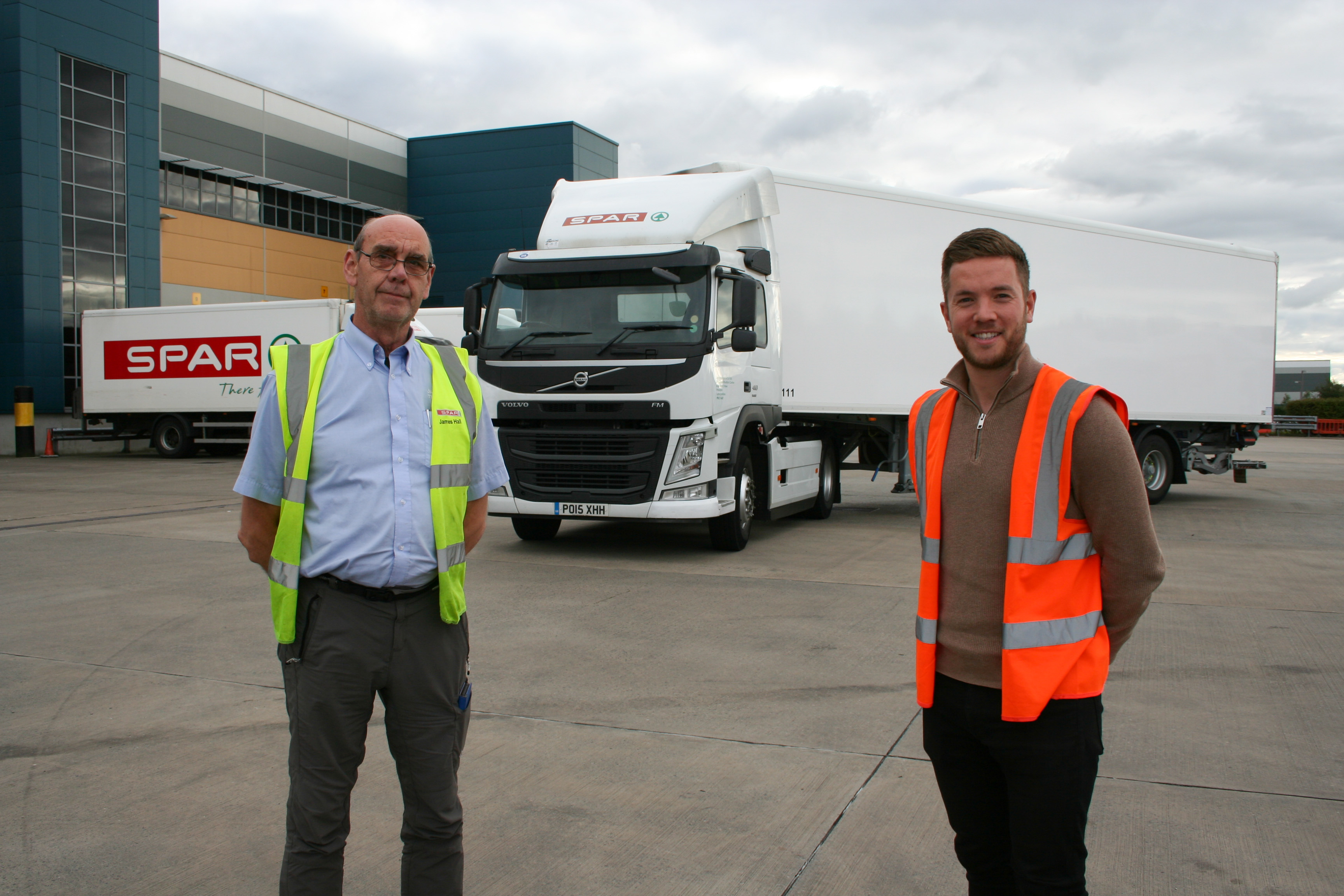 SPAR and James Hall & Co. Ltd launch lorry competition to design Marie Curie themed trailer