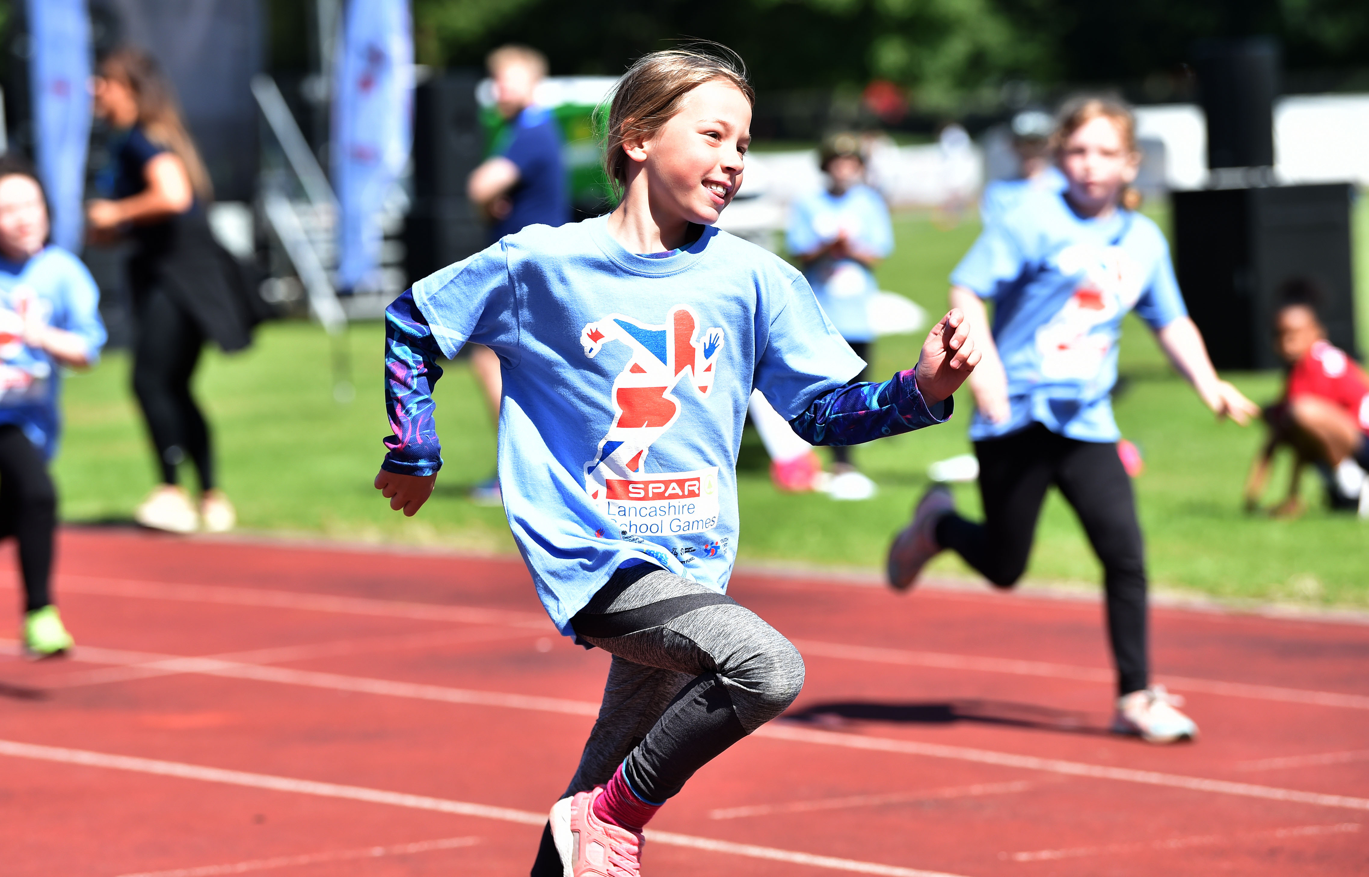 Lancashire School Games - Heysham, Sophie Arkholme School running