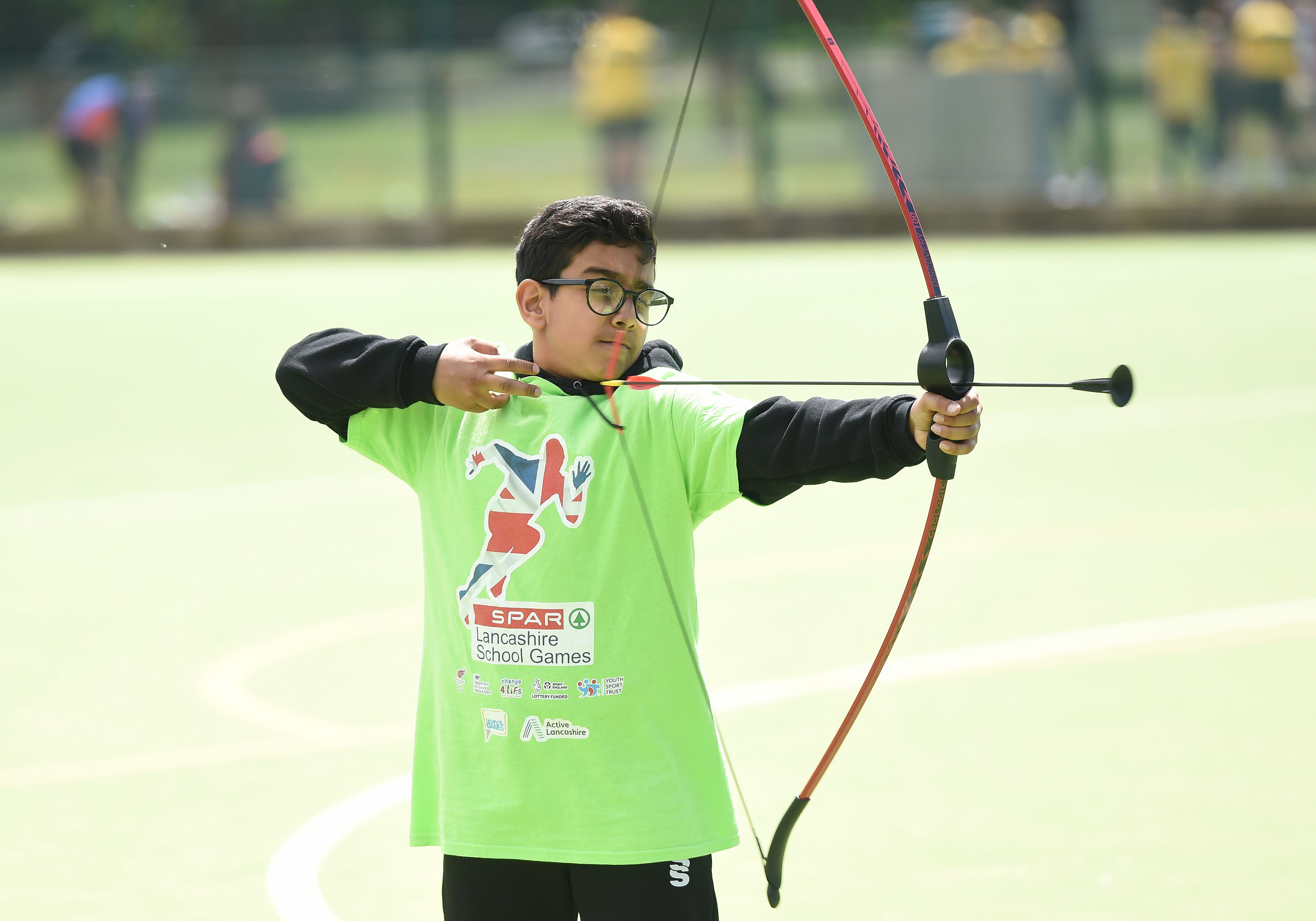 Lancashire School Games - Hyndburn, Archery