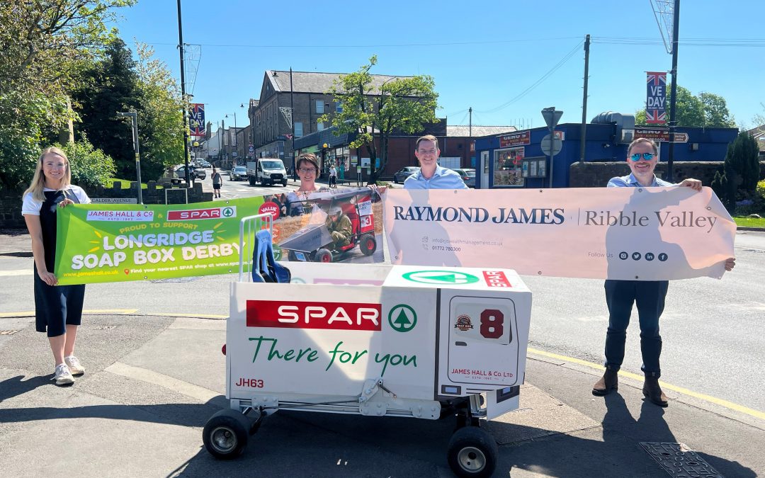 James Hall & Co. Ltd steps up to joint sponsor Longridge Soap Box Derby