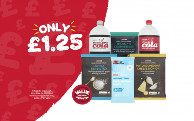 January value at only £1.25 available from SPAR