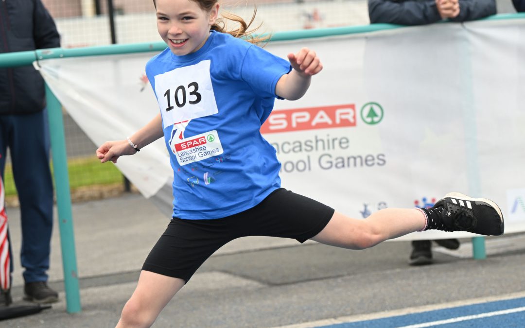 One thousand children enjoy SPAR Lancashire School Games finale