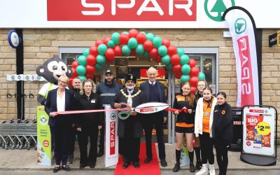 Community celebrates the relaunch of SPAR Barrowford