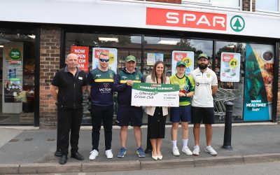 Gilberdyke Cricket Club receives £1,000 through SPAR’s Community Cashback