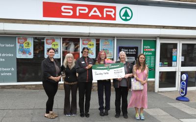 Sunday Talks receives £1,000 through SPAR’s Community Cashback