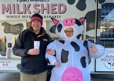 Ann Forshaw's Milk Shed launch at SPAR Derwent, Keswick