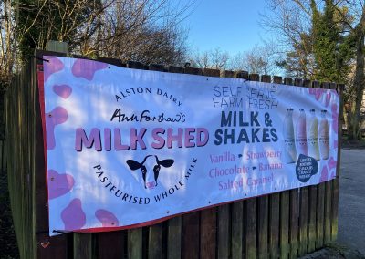 Ann Forshaw's Milk Shed launch at SPAR Derwent, Keswick