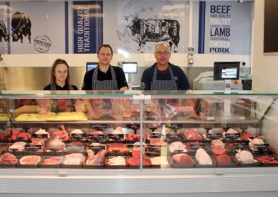 Thew new Mercer's Butchers at Longton SPAR store.