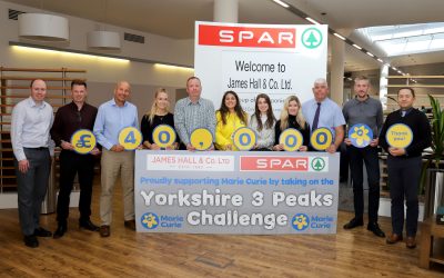 SPAR Northern Guild charity challenge raises £40,000 for Marie Curie