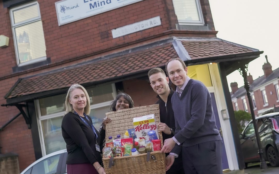 SPAR starts season of goodwill with donation of home starter hampers to Lancashire Mind