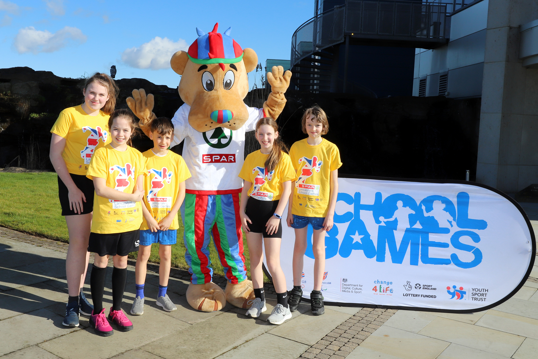 Let the games begin! SPAR and Active Lancashire launch the Lancashire School Games!