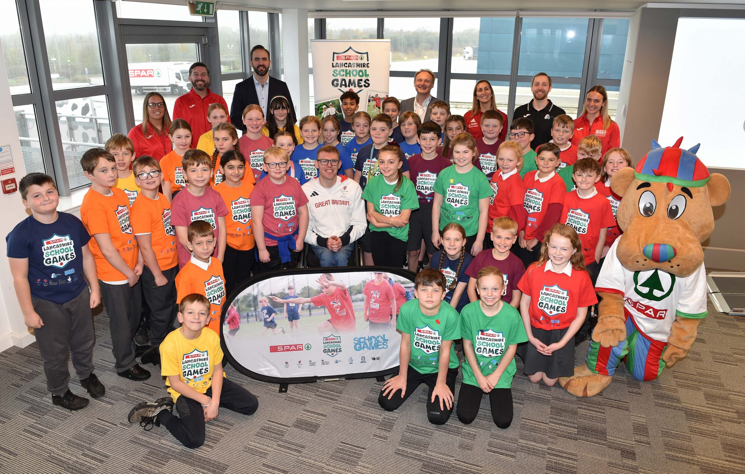 Launch of the SPAR Lancashire School Games 2024-25