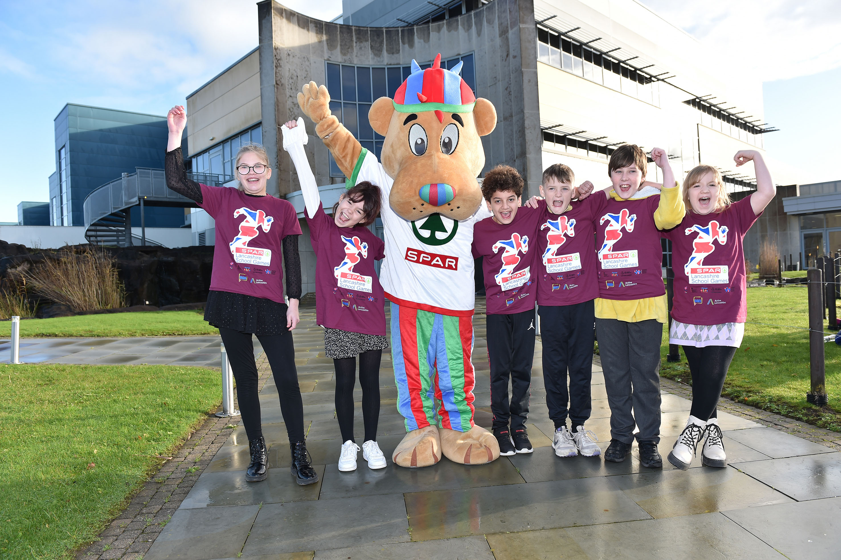 SPAR Lancashire School Games launch at James Hall & Co. Ltd
