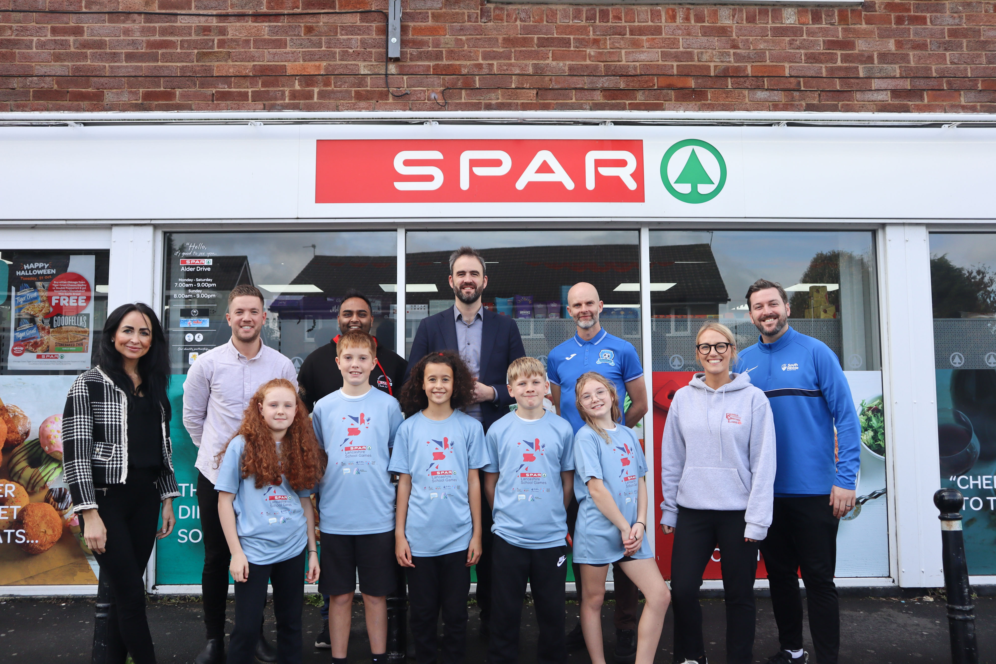 Active Lancashire and SPAR renew sponsorship of School Games for an 18th year