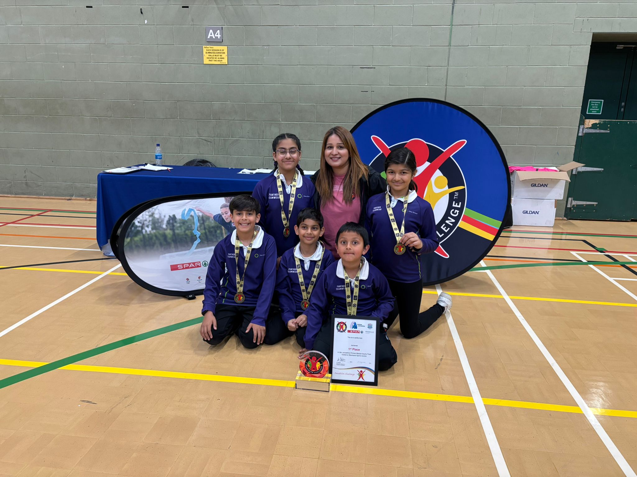 SPAR Lancashire School Games - Boccia Finals, The Olive School, Blackburn with Darwen SPAR Lancashire School Games Boccia Finals - The Olive School, Blackburn with Darwen