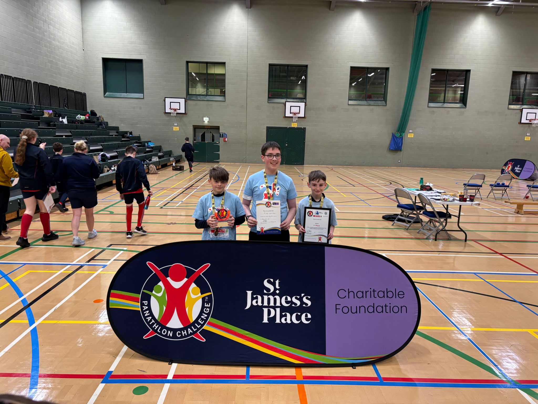 SPAR Lancashire School Games - Boccia Finals, The Valley Leadership Academy, Rossendale SPAR Lancashire School Games Boccia Finals - The Valley Leadership Academy, Rossendale