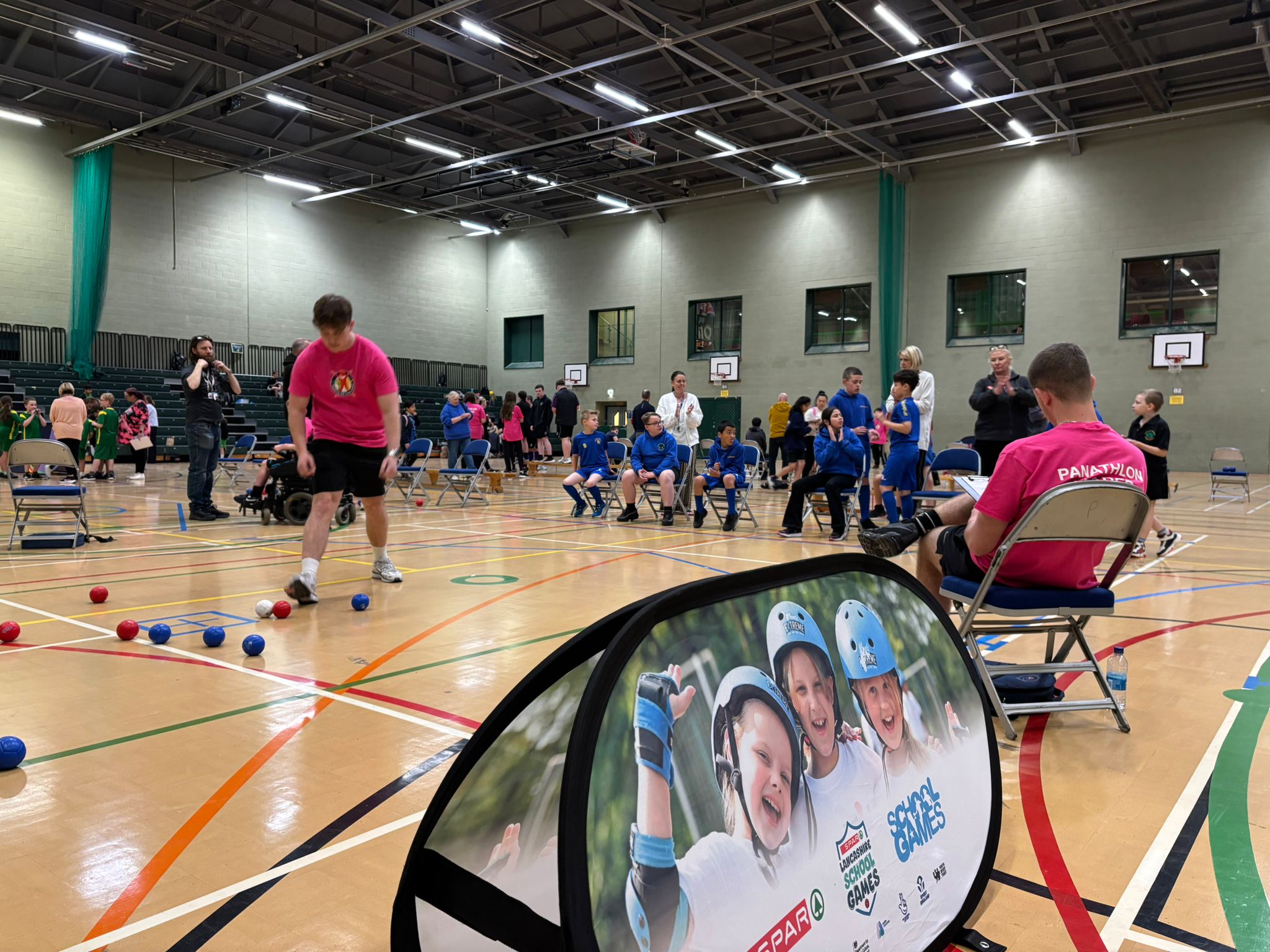 SPAR Lancashire School Games - Boccia Finals SPAR Lancashire School Games Boccia Finals