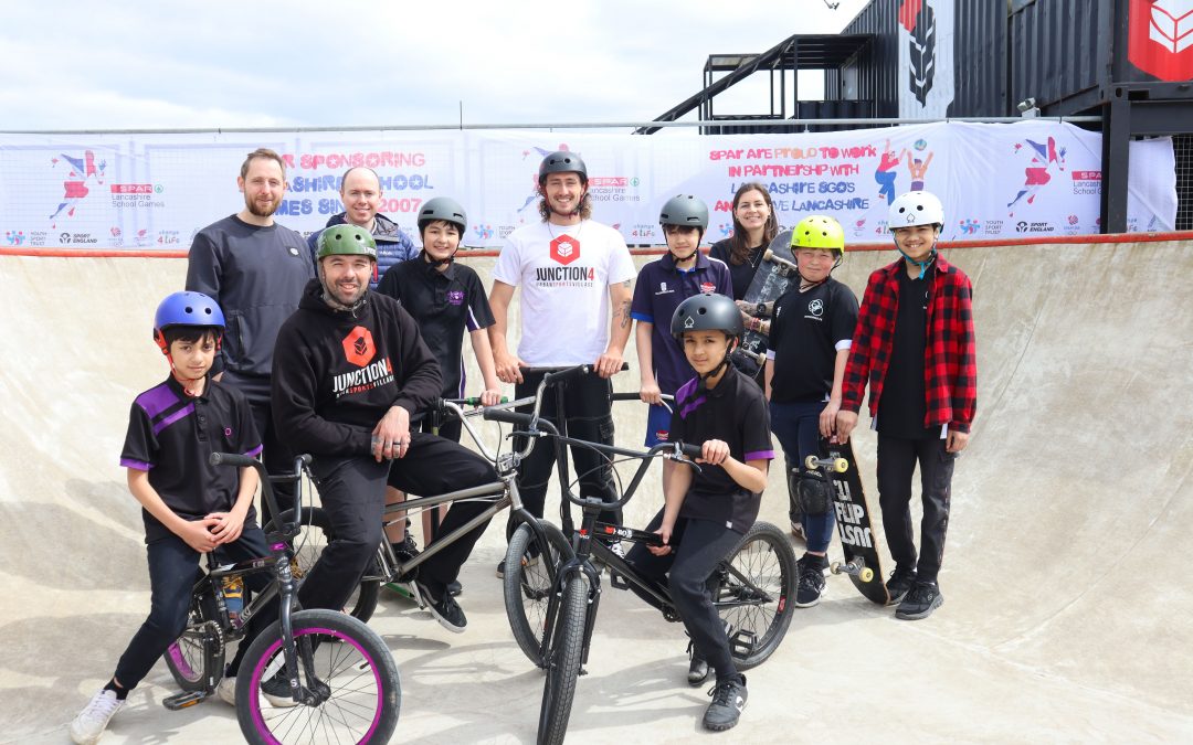 Skating, scooting and BMX fun at SPAR Lancashire School Games