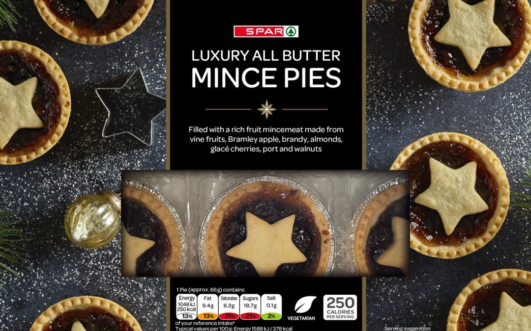 SPAR Luxury All Butter Mince Pies Voted the Best in the UK