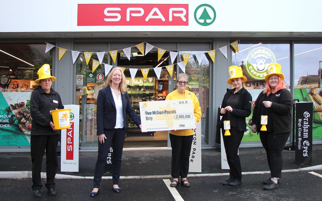 SPAR UK celebrates raising £2m for Marie Curie