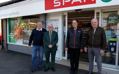 Community welcomes new defibrillator at SPAR in Chester-le-Street