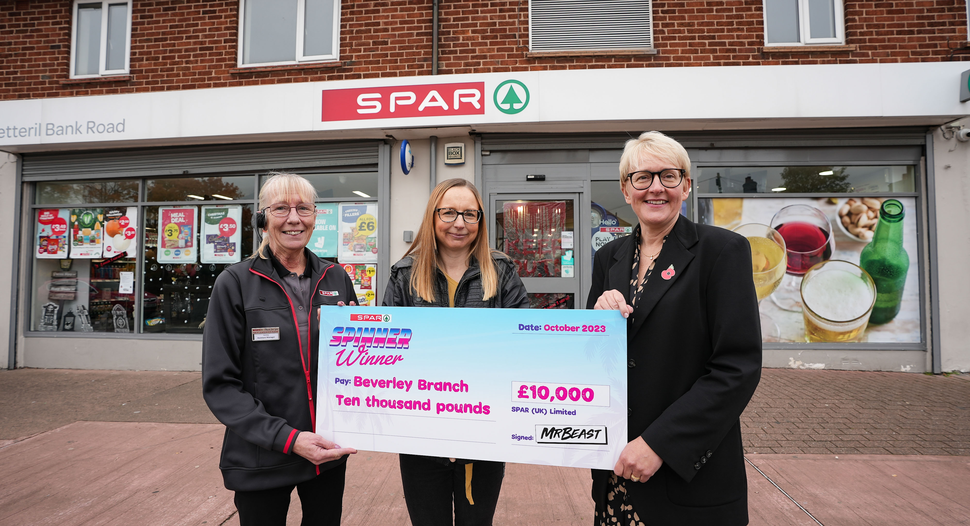 MrBeast fanatic family from Carlisle win Spinner Winner £10K with SPAR