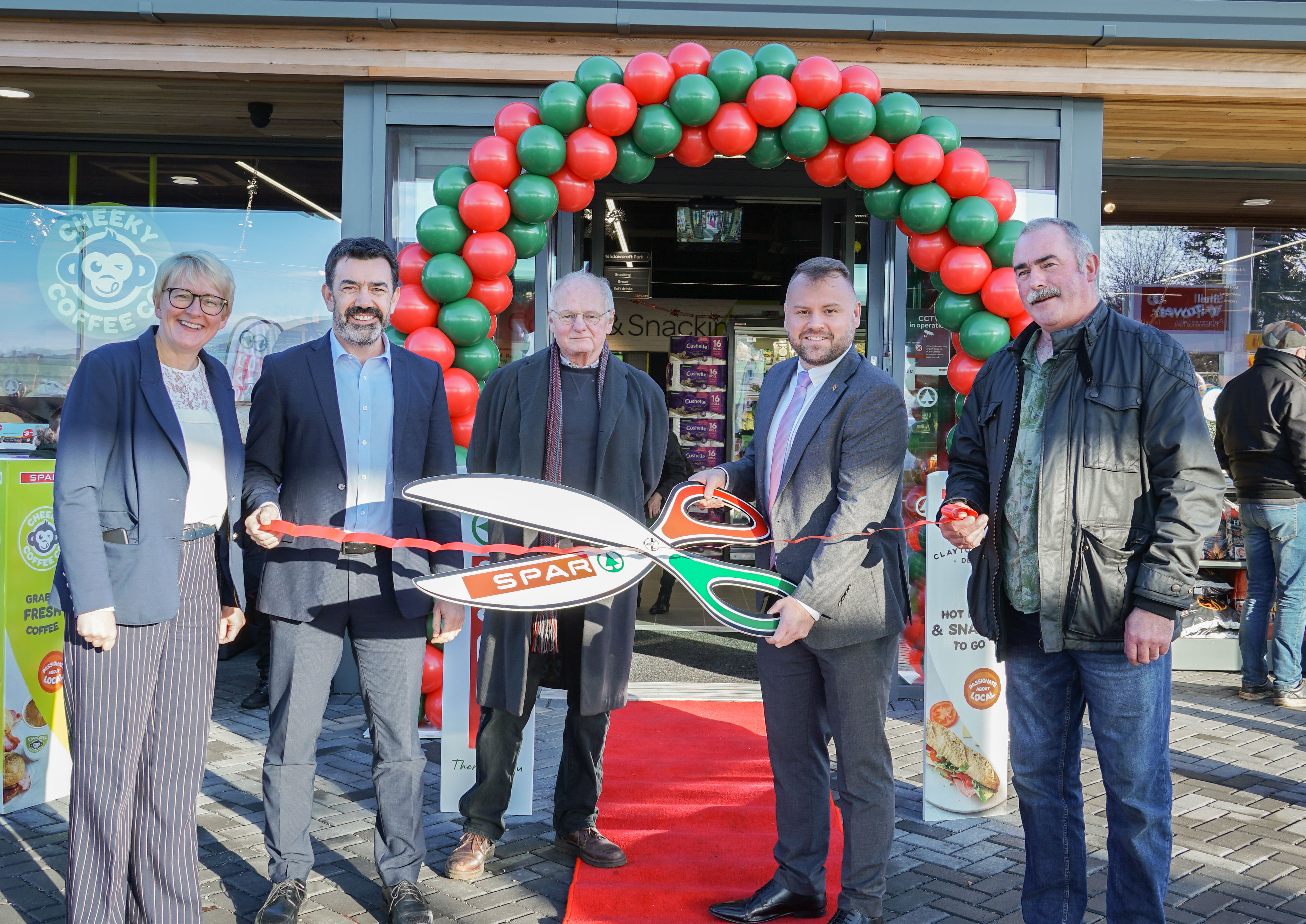 Locals warmly welcome new Thropton SPAR store and forecourt