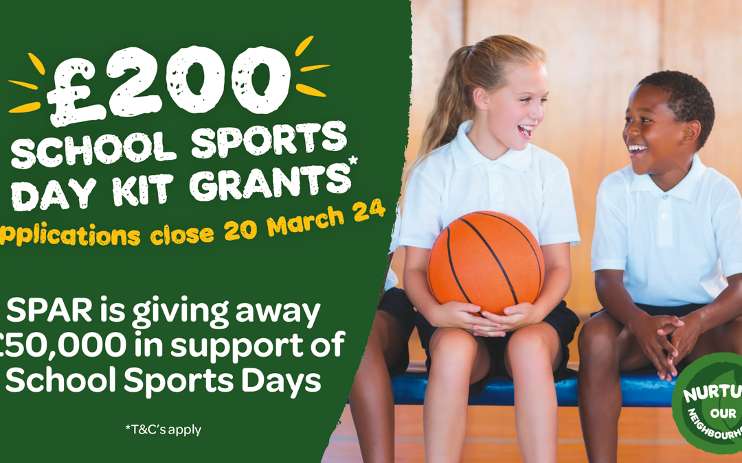 Ready, Set, Go with SPAR School Sports Day Grants
