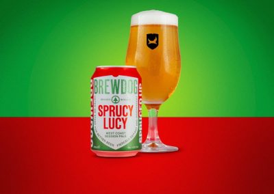 SPAR x BrewDog Sprucy Lucy