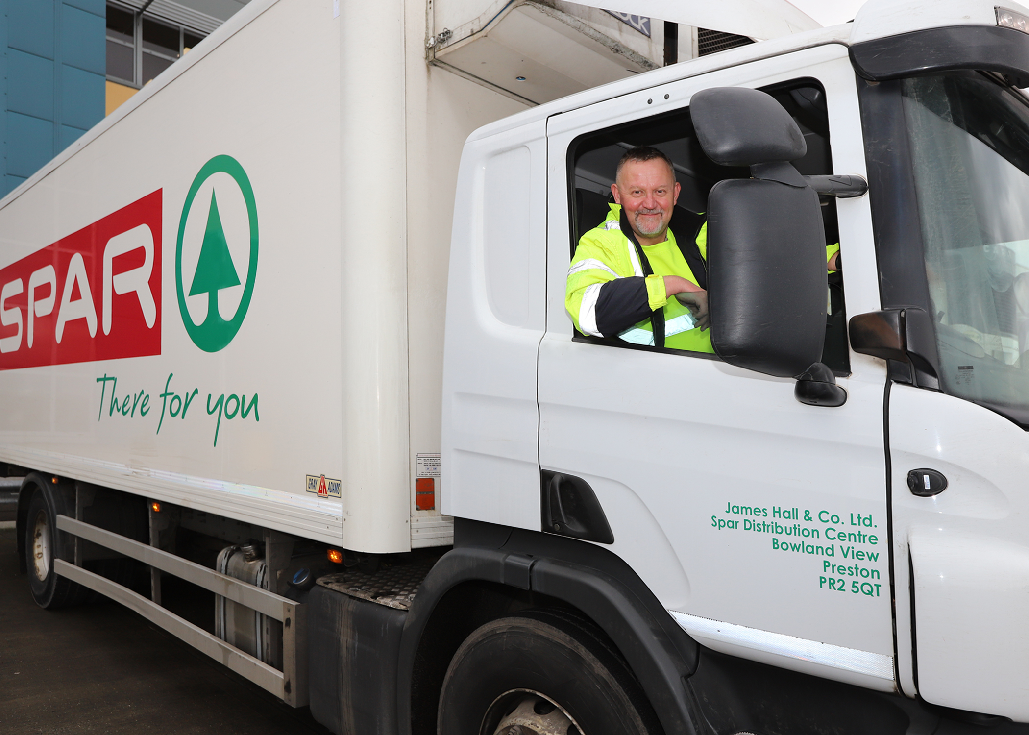 James Hall & Co. Ltd HGV driver set to take on peers in SPAR International competition