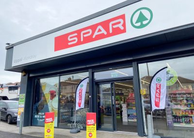 The Uppal family's SPAR store on the Kendray estate in Barnsley.
