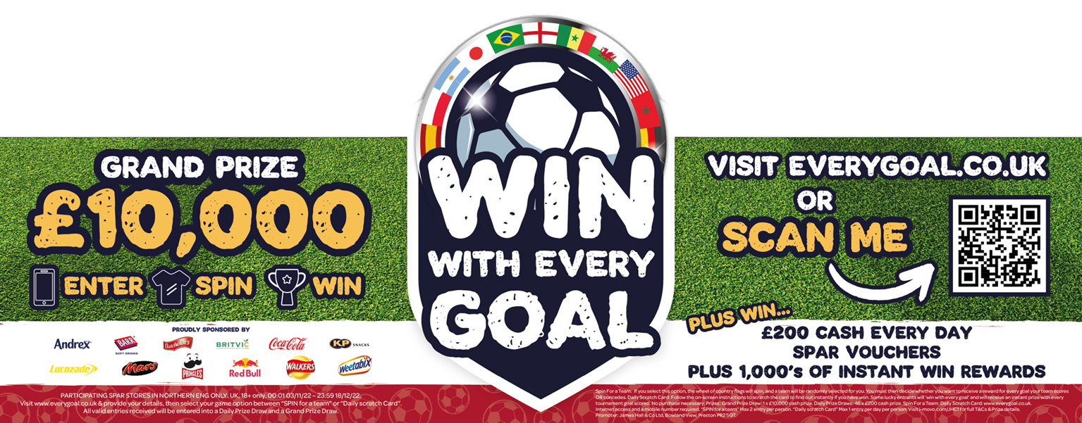 SPAR customers can Win With Every Goal during the biggest football tournament of the year