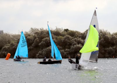 West Lancashire Yacht Club 24-hour race on Marine Lake in Southport, sponsored by Marine Supplies Direct