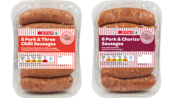 Four delicious new SPAR brand sausages launched